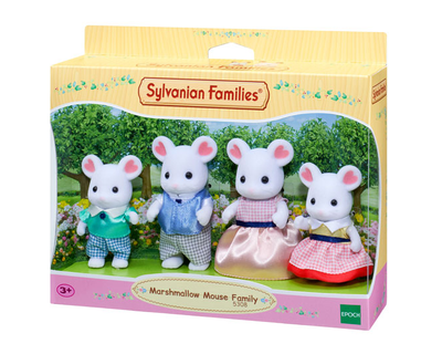 5308 Sylvanian Families - Marshmallow Mouse Family