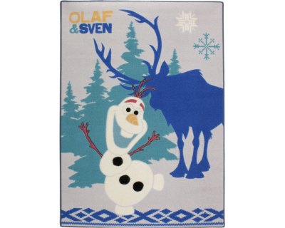 Disney Frozen vloerkleed Olaf & Sven