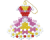 31362 Aquabeads Navulling - Dress Up Key Chain Set