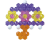 31362 Aquabeads Navulling - Dress Up Key Chain Set