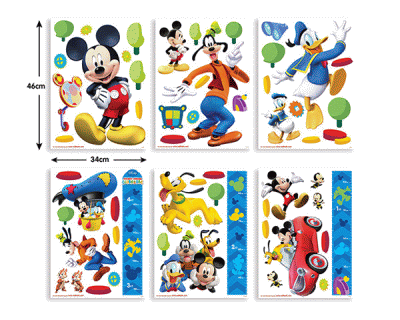 Mickey Mouse room deco Kit