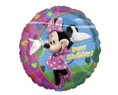 Minnie Mouse verjaardag Foil ballon