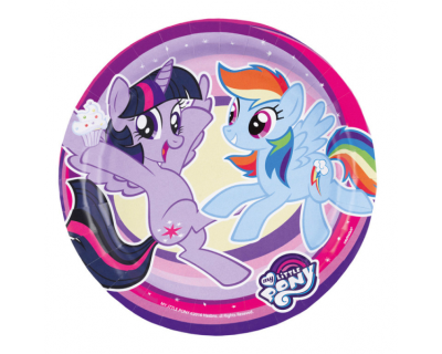 My little Pony feest borden 18cm