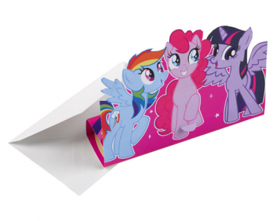 My little Pony feest uitnodigingen