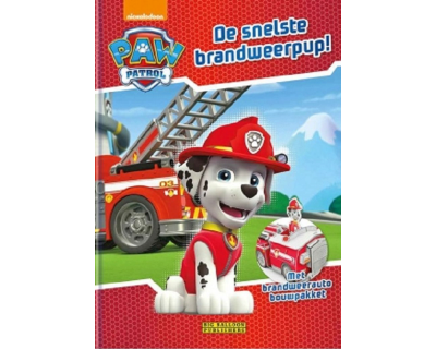 Paw Patrol boek - De snelste brandweerpup