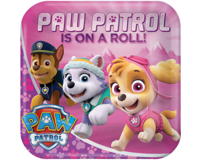 Paw Patrol skye feest borden 23cm