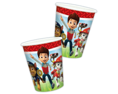 Paw Patrol feest bekers