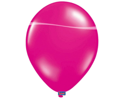 ballonnen donkerrose 10 pcs