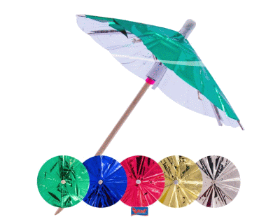 Verjaardag Parasol Prikkers 15 stuks