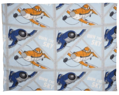 Disney Planes Fleece Plaid
