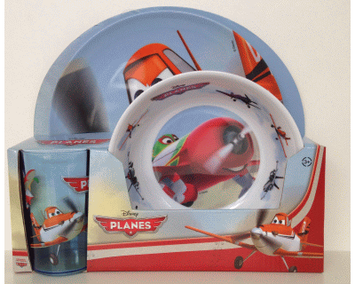 Disney Planes melamine Dinner set