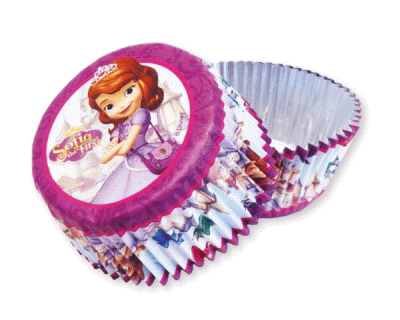 Prinses Sofia cupcakes vormpjes
