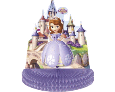 Prinses Sofia feest tafel decoratie