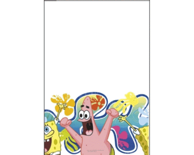 Spongebob feest tafelkleed