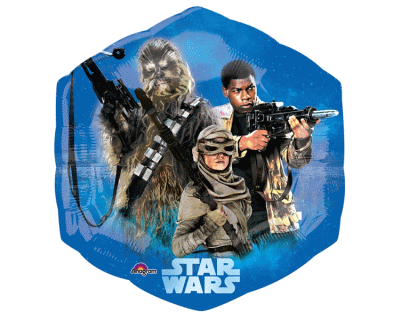 Star Wars verjaardag supershape folie ballon
