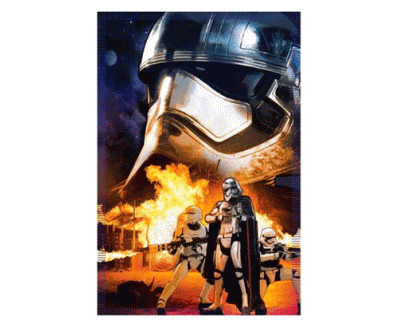 Star Wars plaid/fleecedeken Stormtrooper