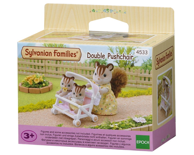 4533 Sylvanian Families - Dubbele kinderwagen