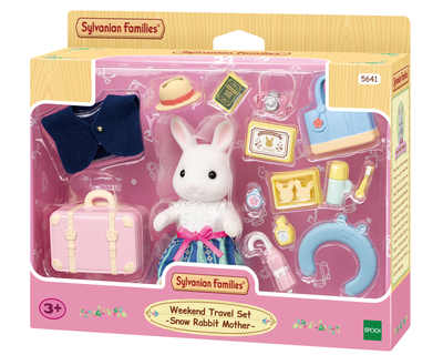 5641 Sylvanian Families - Weekend reisset-konijn Sneeuwwit