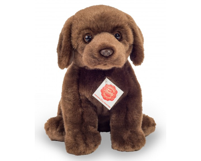 919582 Teddy Hermann Labrador zittend donkerbruin 25 cm