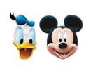 Mickey Mouse verjaardag maskers 4 per pak