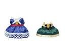 6021 Sylvanian Families - Gala Jurk Blauw en Groen