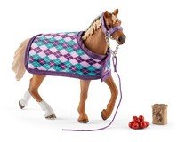 42360 Schleich Horse Club Engels volbloed met deken