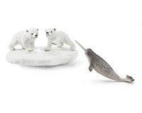 42531 Schleich WILD LIFE Ijsberen glijfeestje