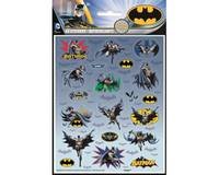 Batman Comics stickers 4 per pak