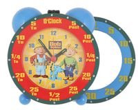 Bob de Bouwer kinderkamer - time teaching clock