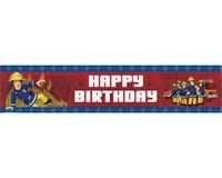 Brandweerman Sam feest Foil Banner