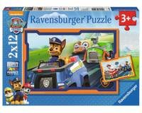 Paw Patrol puzzel 2 x 12 pcs actie