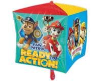 Paw Patrol verjaardag Cubez Foil Balloon