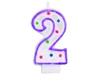 Verjaardagskaars 2 Jaar