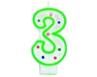 Verjaardagskaars 3 Jaar