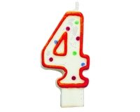 Verjaardagskaars 4 Jaar