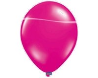 ballonnen donkerrose 10 pcs