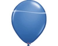 ballonnen donkerblauw 10 per pak