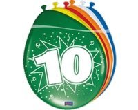 ballonnen 10 jaar (8 per pak)