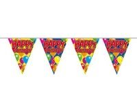 Verjaardag versiering Vlaggenlijn Happy Birthday