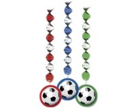 Voetbal Goal Rotorguirlande 3 perpak