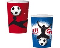 Voetbal Goal bekers 8 per pak