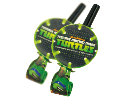 Ninja Turtles Feest roltongen 6 per pak